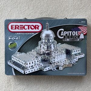 Meccano Erector US Capitol Building Metal Construction Set New in Box